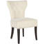 Ensemble de 2 chaises d'appoint en argent