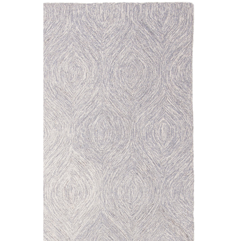 Vedika Hand Tufted Wool And Cotton With Latex Abstract, Rectangle 5' x 8'