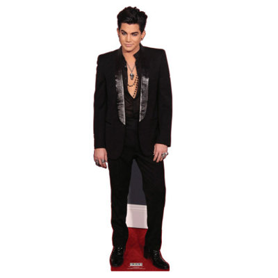 SC2499 Adam Lambert Snowflake Cardboard Cutout Standee Standup