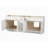 Disar 84" Double Bathroom Vanity Base Only-111779154
