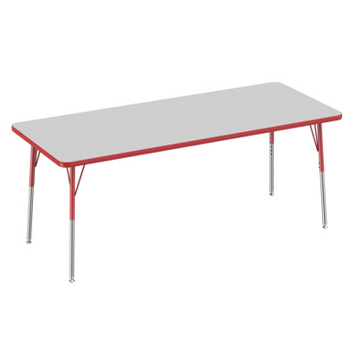 Laminate Adjustable Rectangle Activity Table