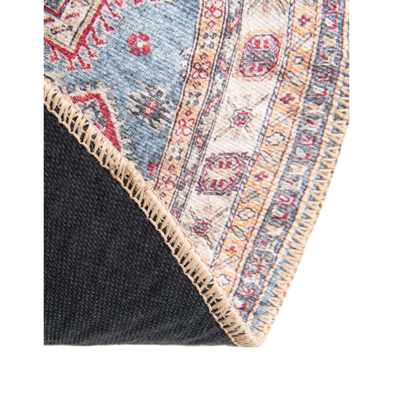 Bungalow Rose Ruth Timeless Rug, Rond 5 pi 1 po x 5 pi 1 po