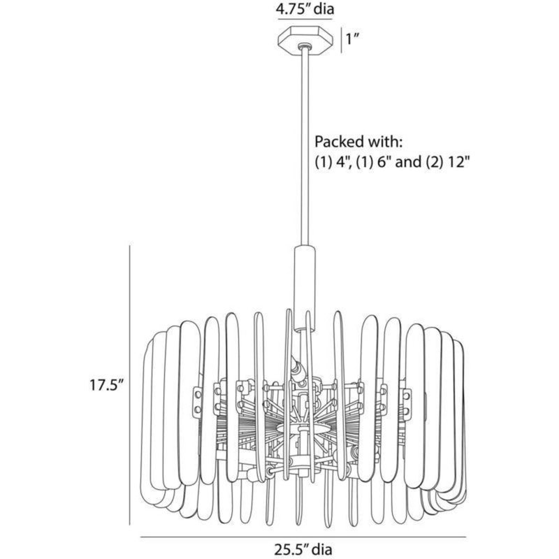 Klaus 8 - Light Chandelier