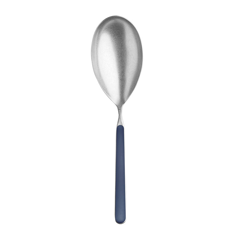 Cuillère à risotto fantaisie étain - cobalt, Cobalt; cobalt