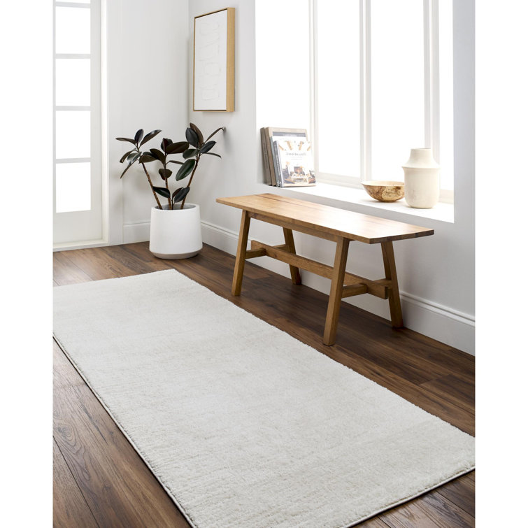 Asfand Machine Woven Cream Area Rug