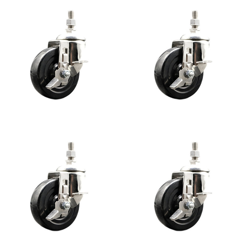 Hard Rubber Caster