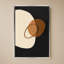 Circular Abstract Black par Patricia Pinto - Impression sur toile