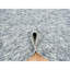 9'x12' Blue Modern Striae Design Pure Wool Hand Loomed Oriental Rug D888D7A345F44BBEB4E6C987DE8DDDD8