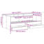Daybed With Drawers Engineered Wood Sturdy-1442150862-1442150853