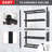72'' H x 35.4'' W 5‑Tier Heavy‑Duty Metal Storage Shelving Unit, 2000 lbs Capacity Adjustable Steel Garage Shelf Rack for Garage, Basement, Warehouse & Utility Room, Black