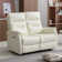 Viradis 52.4" Genuine Leather Zero Clearance Recliner Power Reclining Loveseat With USB Port, 2-Seater Recliner Couch
