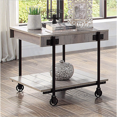 Table de bout style industriel 1pc