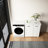 White Laundry Storage Cabinet With Handles - Easy To Transport Spacious Bags Accommodate All Your Construction Use 15.97 In. Width