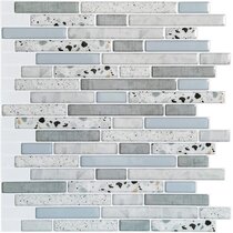 In Home NH3396 Stone Peel & Stick Backsplash, Grey 