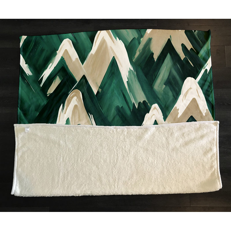 Couverture en sherpa, L 68 po x L 80 po