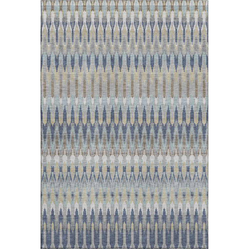 Premium Machine Washable Prisco Taupe Rug, Rectangle 10' x 14'