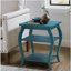 Table de bout carrée avec 2 tablettes-892059897