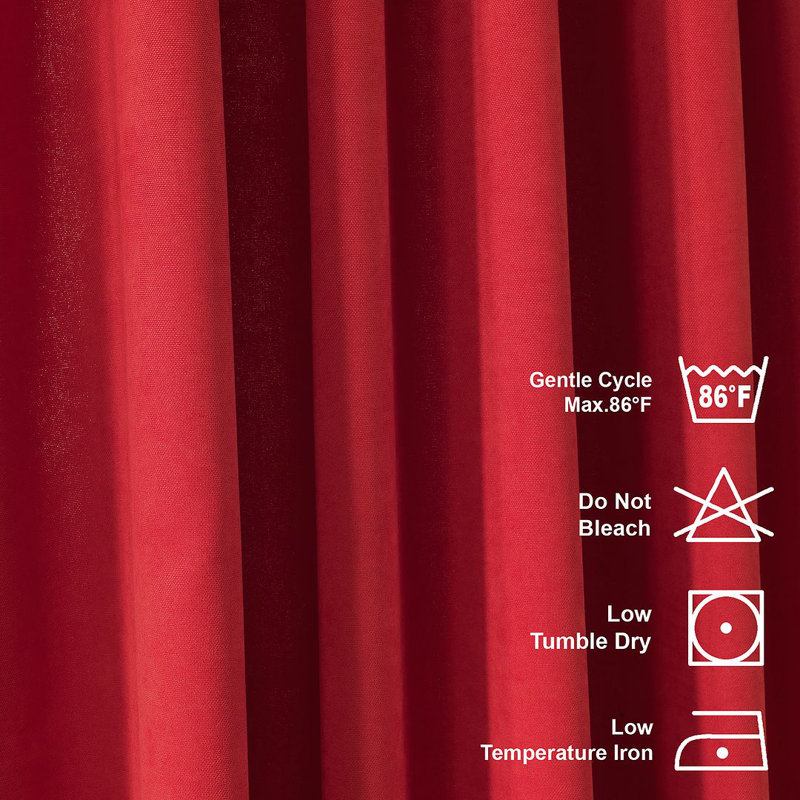 Ensemble de serviettes de table carré, L 20 po x L 20 po, Rouge