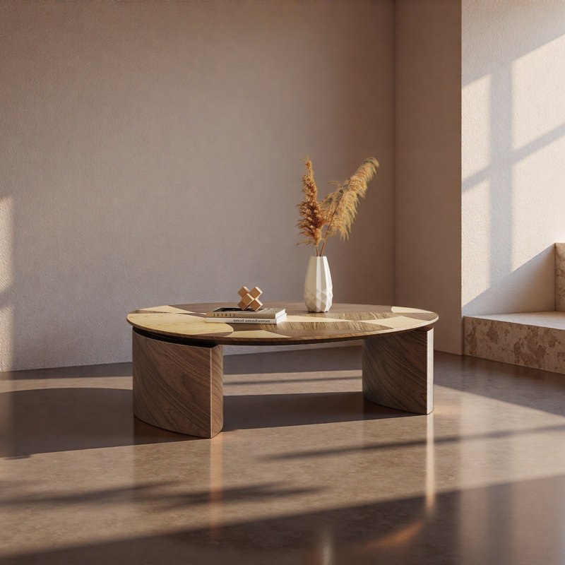 Table basse italienne de style créatif minimaliste