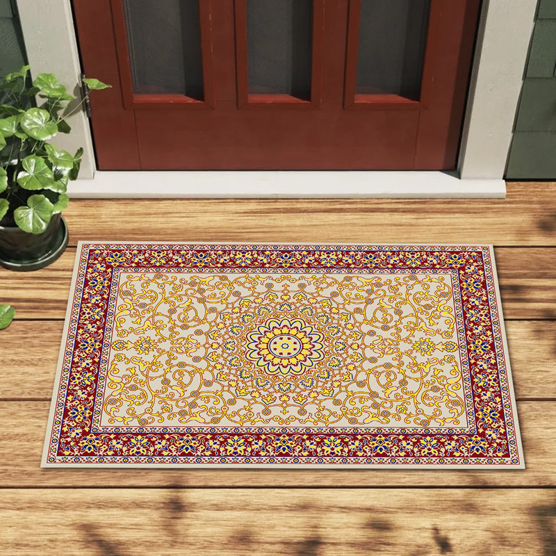 Alayanna Oriental Area Rug, Rectangle 60 x 110cm