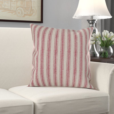 Percy Square Cotton Pillow Cover