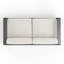 AMOUREUX MAYA BAY MP1, FINITION NOIRE AVEC COUSSIN BEIGE