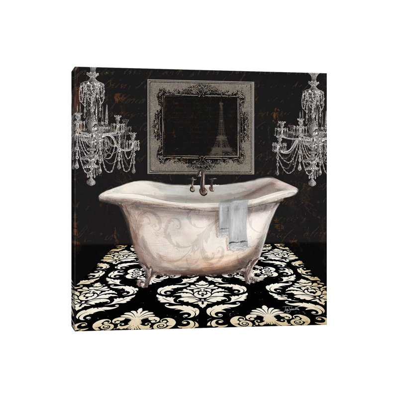 Midnight Bath II by Tre Sorelle Studios - Wrapped Canvas Print, 45.72 cm H x 45.72 cm W x 1.91 cm D