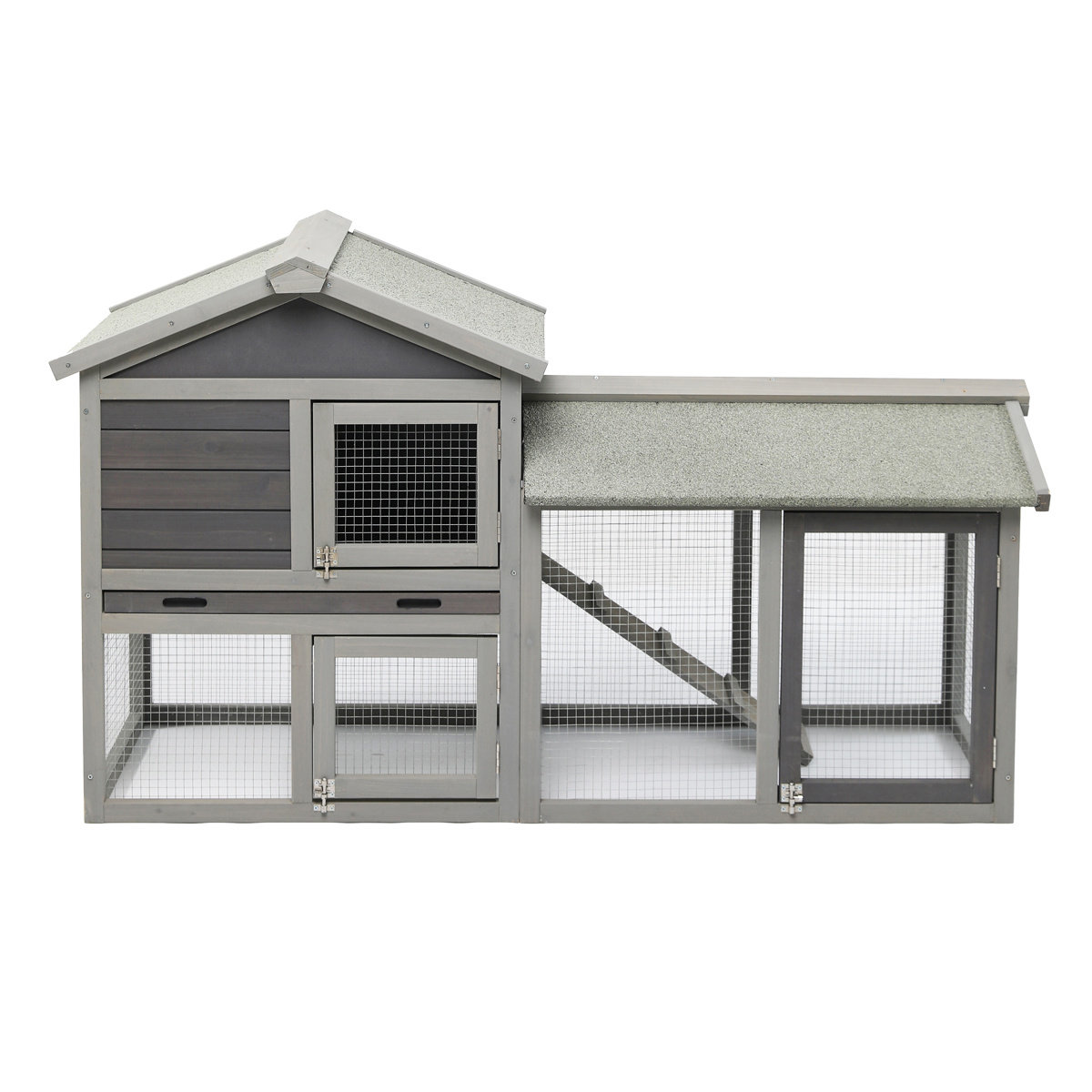 Tucker Murphy Pet™ Removable Tray & Ramp Garden Backyard Pet House ...