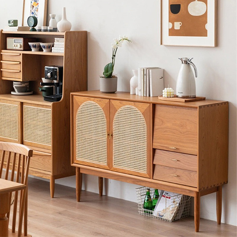 Armoire d'appoint avec rangement Nordic, H 35,43 po x l 47,24 po x P 15,75 po