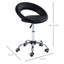 Siège de fauteuil roulant réglable en hauteur avec dossier respirant, 5 roulettes, noir pour un confort à long terme, hauteur de chaise confortable, utilisation professionnelle