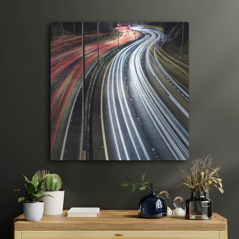 «Lines And Curves» par SD Smart, H 24 po x l 24 po