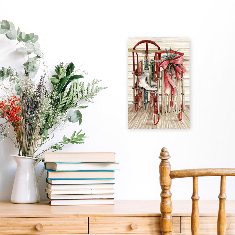 Rustic Holiday Charm by Cindy Jacobs - Wrapped Canvas Print, 45.72cm H x 30.48cm W