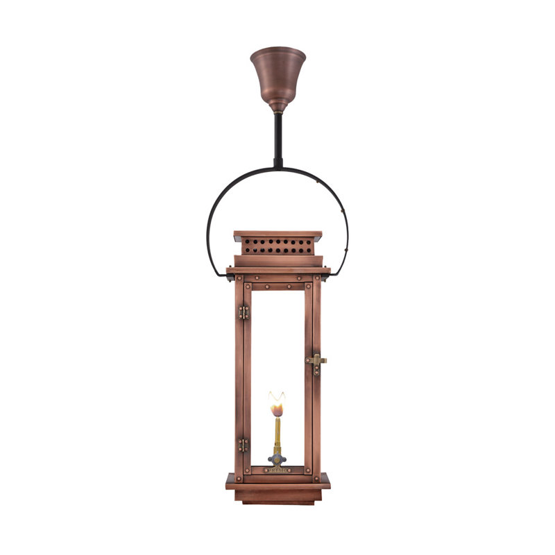 Nouveau Outdoor Wall Lantern, 36" H x 15" W x 13" D