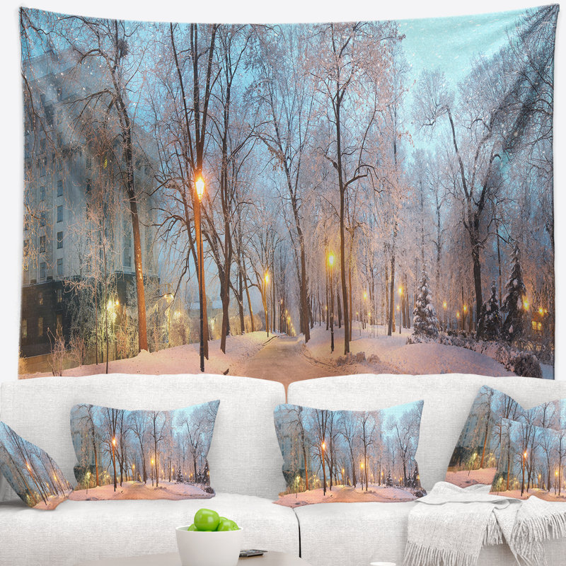 Landscape Polyester Tapestry, 50" H x 60" W
