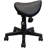 Adjustable Height Ergonomic Lab Stool with Footrest and Removable Casters/Wheels-1450757015