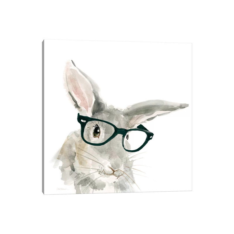Rabbit by Carol Robinson - Painting on Canvas, 93.98 cm H x 93.98 cm W x 1.91 cm D, Wrapped Canvas