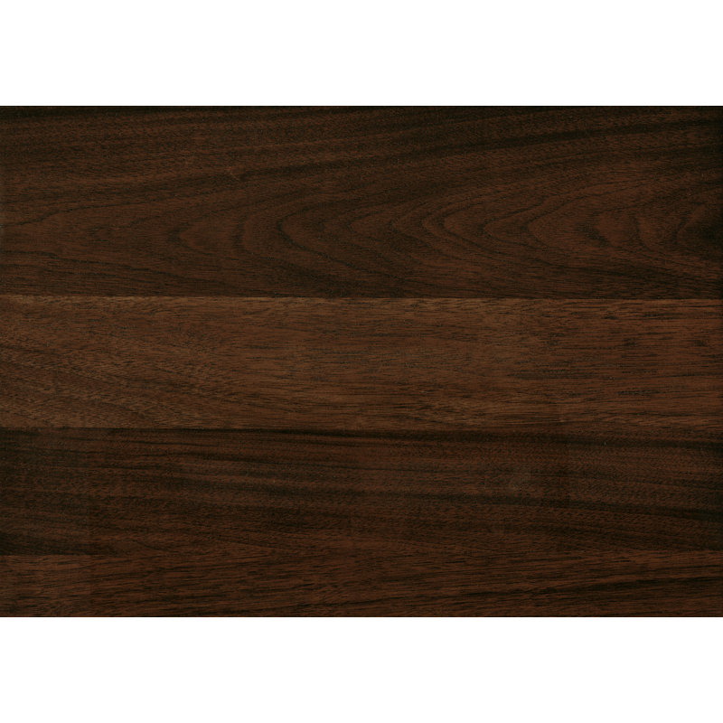 Table de rangement avec finition en noyer