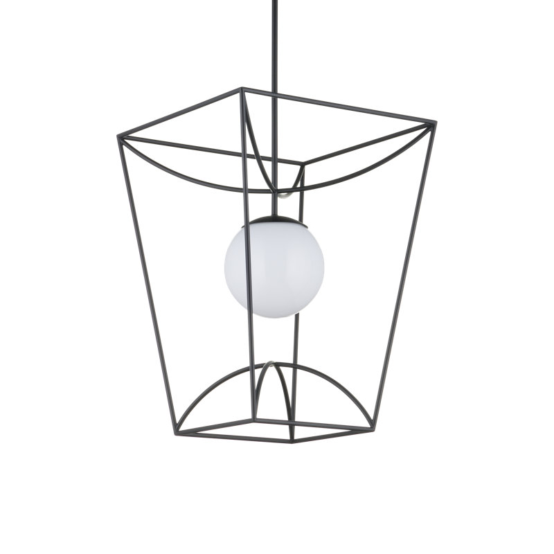 Rochefort Small Lantern, 28" H x 18" W x 18" D