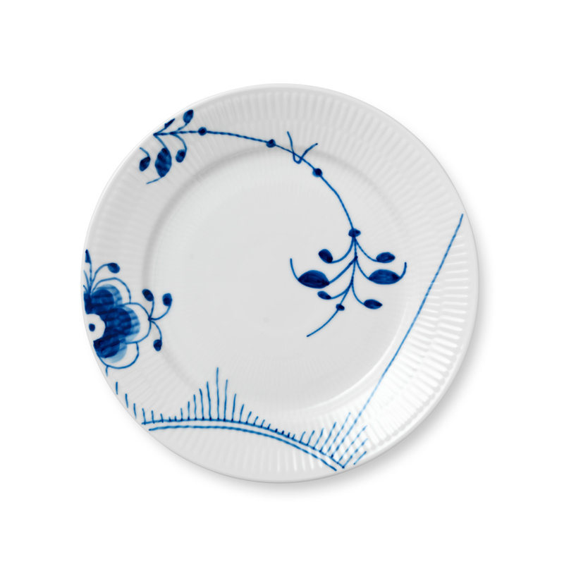 Royal Copenhagen Blue Fluted Mega 8.6614" Salad or Dessert Plate