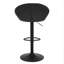 Swivel Upholstered Adjustable Height Counter Stool with Metal Frame-1004857088