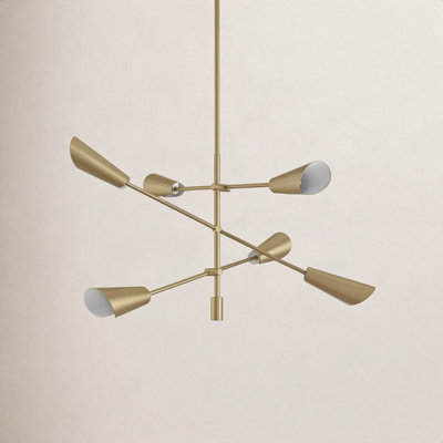Circe 6 - Light Dimmable Chandelier