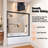Vetra 60 In. W X 56 In. H Semi-Frameless Sliding Bathtub Door With Clear Glass in Brushed Nickel-113951973