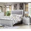 Table de chevet Tourmalet Glamour Silver
