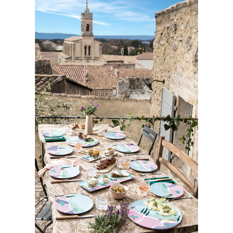 Destination Sud 3 Piece Small Appetizer Plate Set