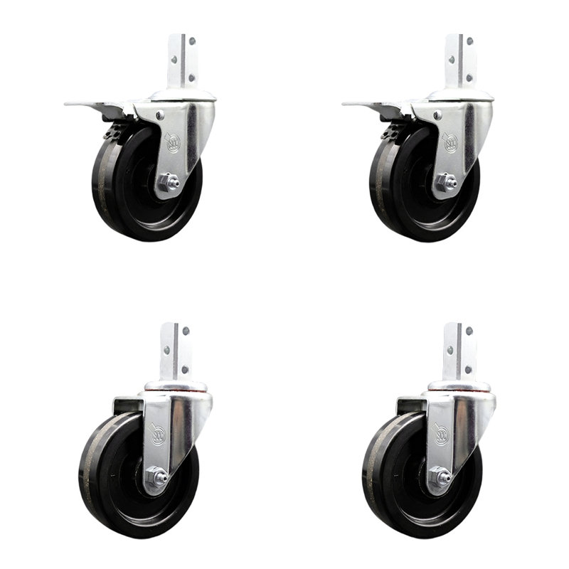 Phenolic Swivel Square Stem Caster