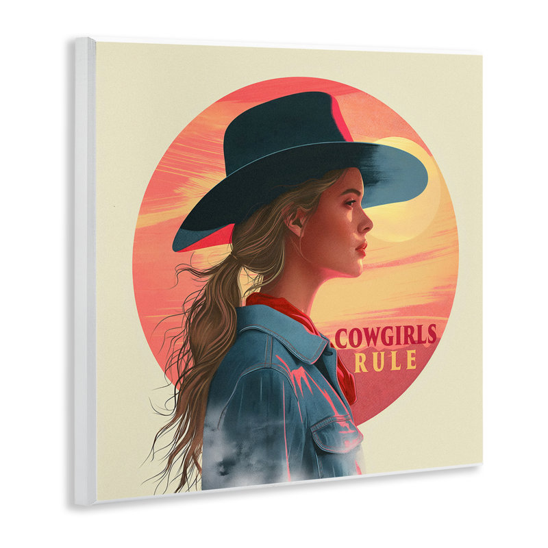 «Cowgirls Rules Portrait» par Steve Hunziker