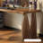 Light walnut Rectangular Solid Wood desks-108205531
