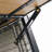 Tranquil 52.8"W Wicker Outdoor Grill Cart With Extended Table Top-1549010197