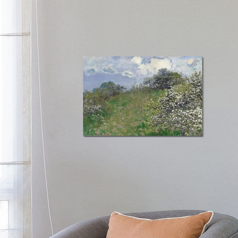 Printemps, 1875 - Giclée sur toile tendue avec châssis, H 18 po x l 26 po