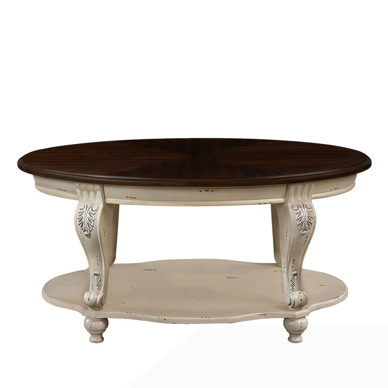 Ensemble de tables basses 3 pièces, Beige